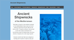 Desktop Screenshot of ancientshipwrecks.com